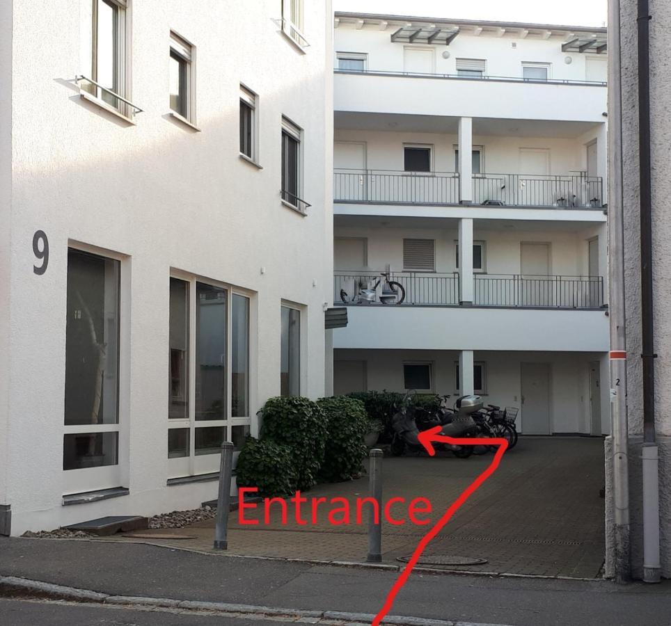 Gute Laune Mit Terrasse Und Garten Zentral Friedrichshafen Exterior photo